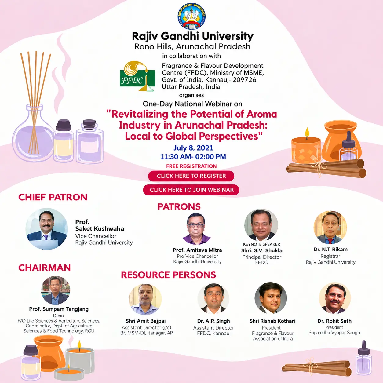 National Aroma Webinar – Arunachal Pradesh